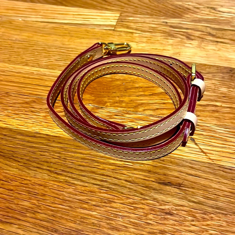 NWOT faux leather crossbody strap